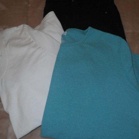 Gloria Vanderbilt Jeans - 2 Tops - Picture 1 of 4